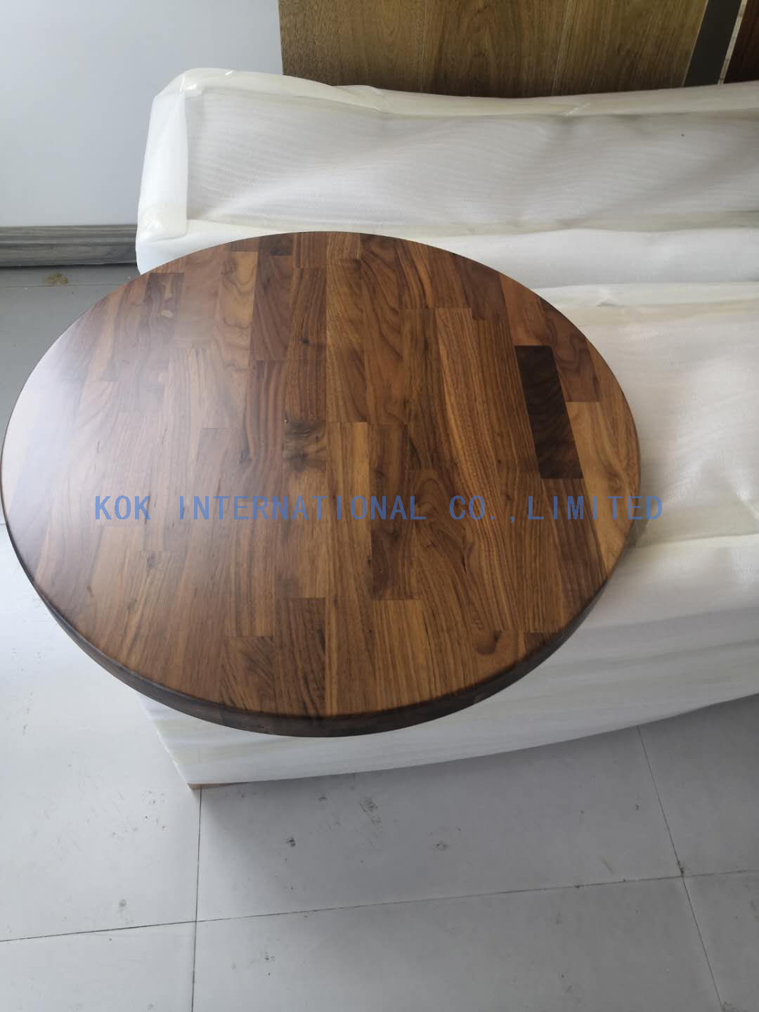 round solid wood coffee table butcher worktop countertop