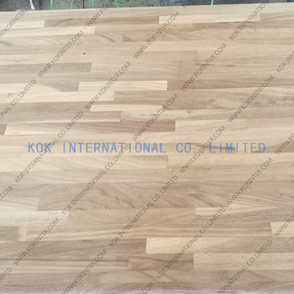 Beech wood finger joint board panel for furniture worktop table tops butcher countertops