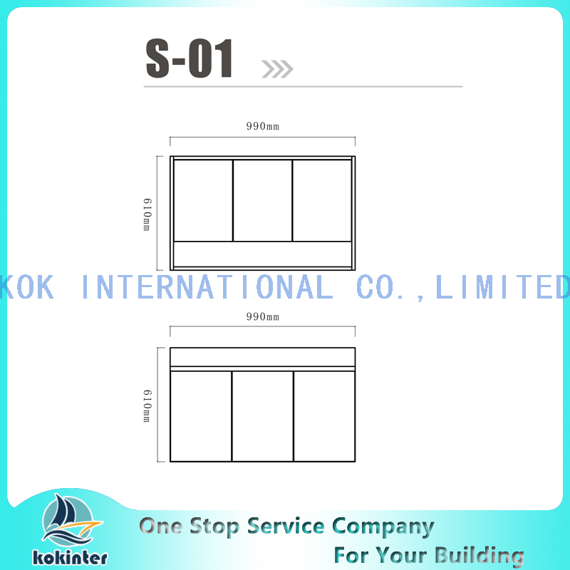 Bathroom cabinet Vanity set S01