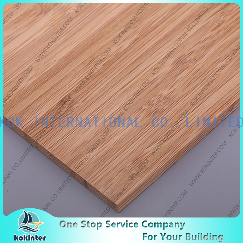 Single Layer Bamboo Panel / Bamboo Board / Bamboo Plank /Bamboo parquet for furniture/ wall decorative / countertop / worktop / cabinets-Vertical Caramel