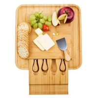 Bamboo Serving Trays / Platters with Handles/Bamboo Food Tray