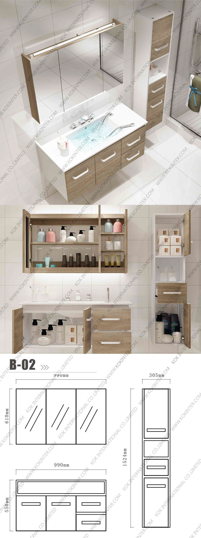 Vanity B02-4