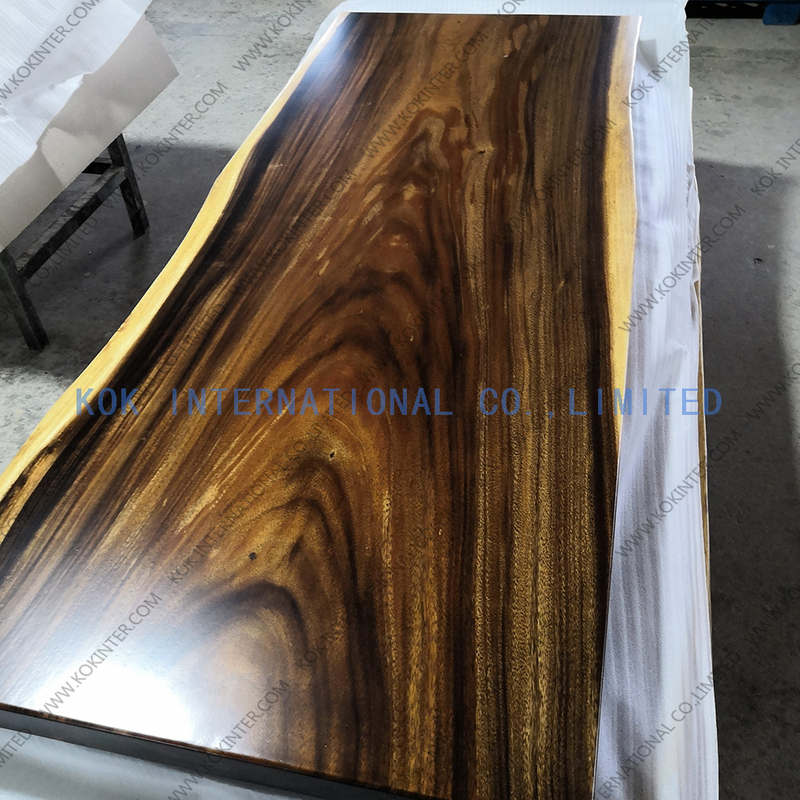 Live Edge Single South America Walnut Slab Table worktop countertop