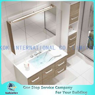 Bathroom floor stand cabinet Vanity set B02