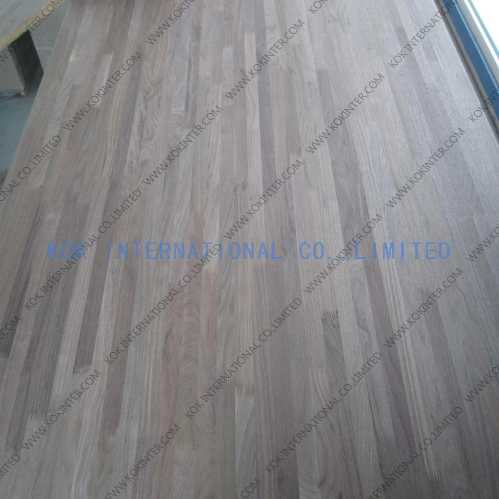 Dulex walnut finger joint board panel for furniture worktop table tops butcher countertops