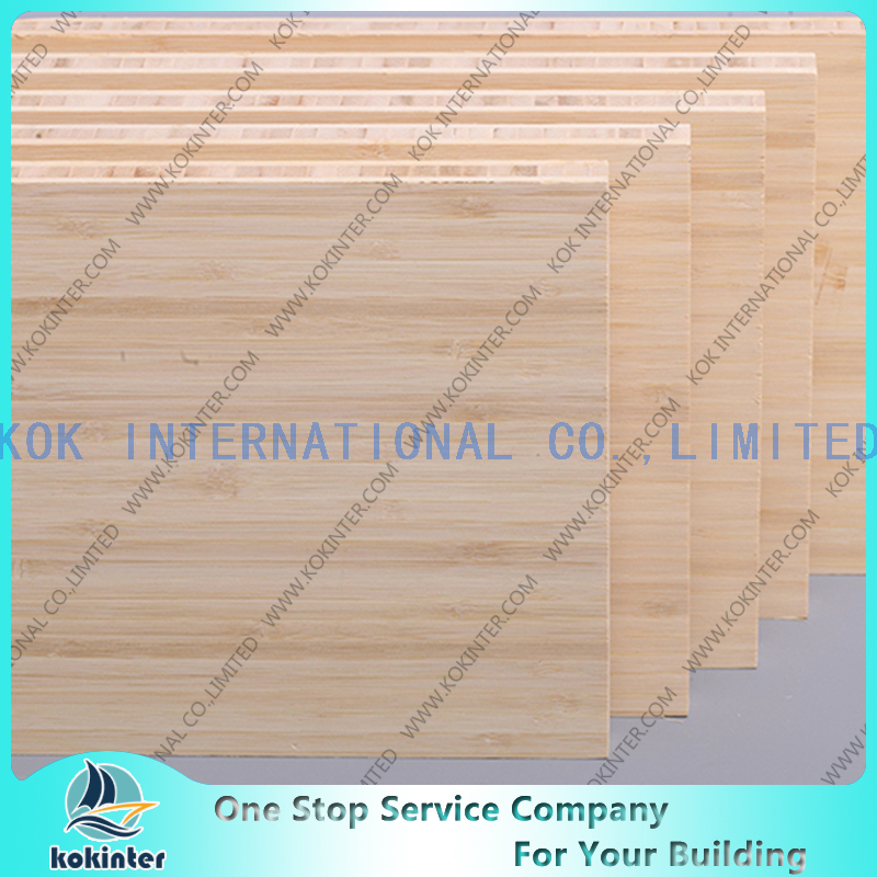 3-Layers crossed Vertical natrual color Bamboo Panel / Bamboo Board / Bamboo Plank /Bamboo parquet for furniture/ wall decorative / countertop / worktop / cabinets 