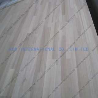 Elm finger joint board panel for furniture worktop table tops butcher countertops