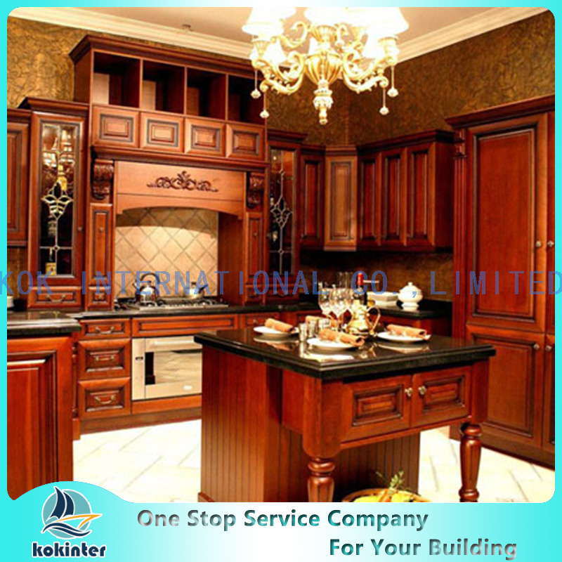 solid wood kitchen cabinet