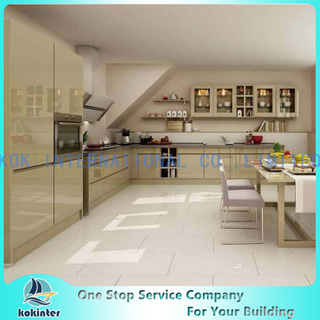 European Style Solid Wood Kitchen Cabinet