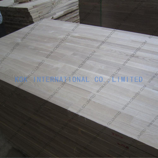 ash wood finger joint board panel for furniture worktop table tops butcher countertops